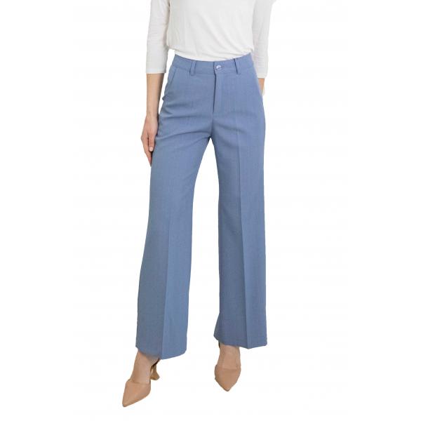 Pantalone gessato "Eva"